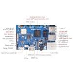오렌지 파이 3B 4G V2.1 버전 RK3566 쿼드 코어 64비트 싱글 보드 컴퓨터, 1.8GHz 주파수 WiFi 블루투스 오픈 소스 보드 실행 오렌지 파이 OS... 