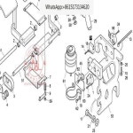 0009733033 0009733023 Linde 지게차 핸드 브레이크 마이크로 오프닝 335E16 , 자동차 액세서리 : 드워프하우스
