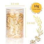 수지용 베림크 금박 플레이크 공예용 금박 네일 아트 회화 공예 슬라임 및 수지 주얼리 : 하울샵몰