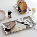 어반 사각 304스텐 접시 카페 트레이 쟁반 홈카페 디저트 소품트레이 5종 : 이우아여사