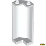 레고 패널 코너 벽 Panel 2 x 2 x 5 Corner Wall 78594 White : 아이엠브릭