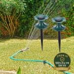 정원 호스 가이드 롤러 스파이크 휴대용 급수 방향 휠 릴 뒷마당 피팅 : 구룡산업