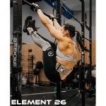 크로스 트레이닝, 체조, 웨이트 팅을 위한 요소 26 IsoGrip 핸드 그립 - 남녀용 체조 근육 업 및 풀업을 보호 Small IsoGrip With... 