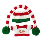 라부부 크리스마스 산타 인형옷 소품 꾸미기 17cm 1세대 2세대 3세대 키링 선물 : 얀지코너