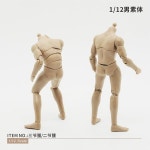 1/12 스케일 PC006 PC007 남성 군인 추가 손으로 움직일 수있는 공동 바디 15cm 6 액션 피겨 모델 인형 : 월드셀러존