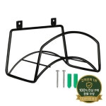 집밖의 마당을 위한 정원 호스 홀더 벽걸이형 워터 릴 스탠드 : 구룡산업