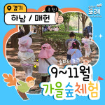 [숲파티포레] 매헌시민의숲 / 하남나무고아원 유아 초등 주말 숲체험 : 숲파티포레