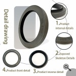 [농기구마켓]휠허브 오일 씰 대형 농업 기계 엔지니어링 장비 149.9x176x16mm 고온 및 내마모성 : 재윤상사13