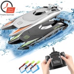 806 RC 보트 2 4Ghz 25 km/h 고속 원격 제어 레이싱 선박 성인 및 완구, : 루르스1