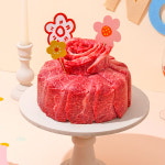 ++1 No.9등급 한우 눈꽃 케이크 부모님선물 생일 생신 기념일 : 미쓰하누1986