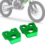 IUVWISN 더트 바이크 브레이크 라인 호스 클램프 홀더 CNC for KX65 00-21 KX80/85/100 89-21 KX250/450 19-21 KX250F 04-18 : 새벽 네 시