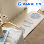 파크론 주방매트 싱크대 부엌 현관 양면 디자인 쿠션 발매트 PVC 12T 블루스팟 소 : 파크론몰