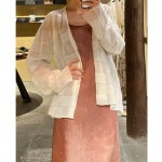 수입 명품 여자 가디건 니트 하객의류 간절기 j2608 : 차도우