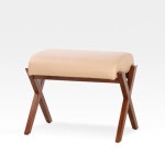 가구 산책 원목 화장대 가죽 거실 나무 다용도 스툴 방석 미니 H6572 : 행운친구