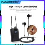 PAULKITSON PSM300 시스템 모노 디지털 스테레오 이어 24비트 모니 무선 1 ceiver 566 590MHZ : voro