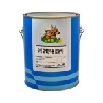 노루 걸레받이용 수성페인트 4L 검정색 : 누구나 페인트