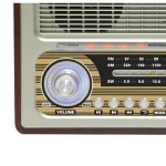스피커 AM/FM/SW USB/SD 입력 아날로그 볼륨 충전식 배터리 AC/ 가 된 초음속 SC 1198BT 빈티지 레트로 다기능 휴대용 블루투스 : 탑클라쓰