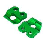 IUVWISN 더트 바이크 브레이크 라인 호스 클램프 홀더 CNC for KX65 00-21 KX80/85/100 89-21 KX250/450 19-21 KX250F 04-18 : 새벽 네 시