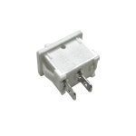 대만 BR 화이트 보트 스위치 2핀 두 번째 기어 로커 토글 전원 6A250V 21x15mm : 에이치케이모터스
