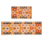 북유럽 모로코 물 흡수 및 비 슬립 플로어 매트 화장실 도어드 옆 베이 창 욕실 부엌 바닥 기계 세탁기 : 유진직구몰