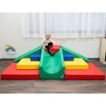 프리미엄 키즈 클라이머 유아 놀이기구 체육 CF322-217, 균형감각 놀이방 , 교실 또는 보육 멀티 놀이터, 하이랜드 플레이그라운드 클라이머... 