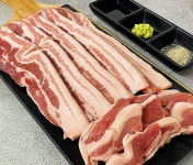 초특가 무한 삼겹살 500g  수입산 구이용 : 김군하우스