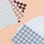 루체원 54P 원형 스티커 화장실못자국 벽지못자국스티커 : 루체원