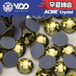 픽스 크리스탈 플랫백 글리터 스트라스 스톤 장식 VDD 023 카키/009 커피 ACME + 시리즈 유리 라인석 : 원삼상사