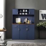 수납장 주방 붙박이장 멀티 선반장 도어형 장 서랍장 가구 : 행운친구