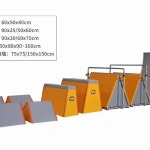 점핑박스 체육관 스텝 9종 헬스장 발판 세트 크로스핏 파쿠르 : 바이브랜디