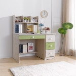 컴퓨터 책상 중학생 사무 실 용 고등학생 원목 서재 : 행운친구