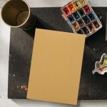 35 Pcs 어린이 수제 종이 카드 만들기 커피 재료 색상 : Hanju