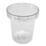 [주문제품] 8302. PET용기(GL-8190S)230ml - 318개 한박스 : 빵수니베이킹