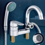 L2 세면겸용(U) 샤워수전 수도꼭지 욕실샤워기 교체 : 에스지로드23