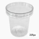 [주문제품] 8308. PET용기(GL-107S)350ml - 225개 한박스 : 빵수니베이킹