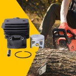 Dolmar 111 115 PS-52 Makits DCS520 DCS 520 전기 톱용 44mm 실린더 피스톤 핀 링 원형 클립 키트 027 132 020 : 지허브지