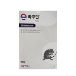 쥐약 라쿠민 라쿠민티피 1kg 가루쥐약 : 영진팜