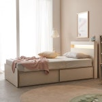 침대 수납 서랍 어린이 슬라이딩 SS USB LED 학생 : 행운친구