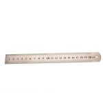 금속 눈금자 스테인레스 스틸 미터법 규칙 정밀 양면 도구 20cm : 십이룡산업