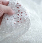 레이스자수 면 60수 클로버 쟈가드 목수 2종 H0077 : 원단세상 스토어