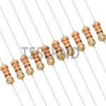 탄소 필름 저항기 키트, 5% 모듬 세트, 43valuesX20pcs 1R - 1M Ohm 0.25W 샘플 팩, 860pcs, 1/4W : 바다글로벌27