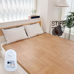 한일의료기 전자파없는 거실용 침대용 난방 온수매트 마루격자, 중형 : 웰빙한일의료기