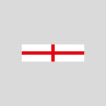 2251 (실)04 06 잉글랜드 국대 국기 플래그 ENGLAND FLAG 로고 패치 3.2 x 0.9 : 티브랜드