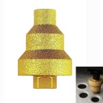 TNDCKP 다이아몬드 코어 익스팬더, 대리석, 타일, 비트 스톤 20-35-50mm 비트, 드릴 인조석 금속용 홀 콘 타일 콘크리트, Gold : 올인원포샵