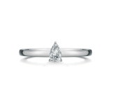 로이드 [키링 and 기프티콘 포함] 14k 18k L-DIAMOND 페어컷 0.19ct 민자 반지 LRF22029D : 로이드 경산점