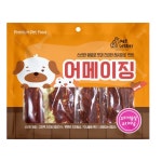 300g 간식 5개 세트 펫레터 어메이징 닭가슴살오리지널 오리가슴살오리지널 치킨꽈배기 오리꽈배기 오리고구마 치킨고구마 : 올리버네