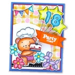 황소의 해 클리어 스탬프 및 커팅 다이 중국어 조디악 번호 DIY Scrapbooking 앨범 카드 용 실리콘 투명 : Hanju