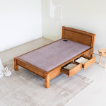 205 V2 수납침대 싱글 황토숯볼 흙침대 : 현대의료기.