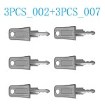 6PCS 여행 안전 승인 007 002 수하물 TSA 키 : glosell