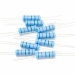 20pcs 5W 금속 필름 저항기 1% 0.1R~10M 0.47R 100R 220R 330R 1R 2R 1K 1.5K 2.2K 3.3K 3.9K 4.7K 1M 옴 : 바다글로벌27